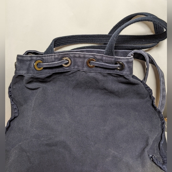 Authentic J.Estina Savvy Helio Korean Navy Tote Shoulder Bag K Drama fashion - Picture 12 of 14